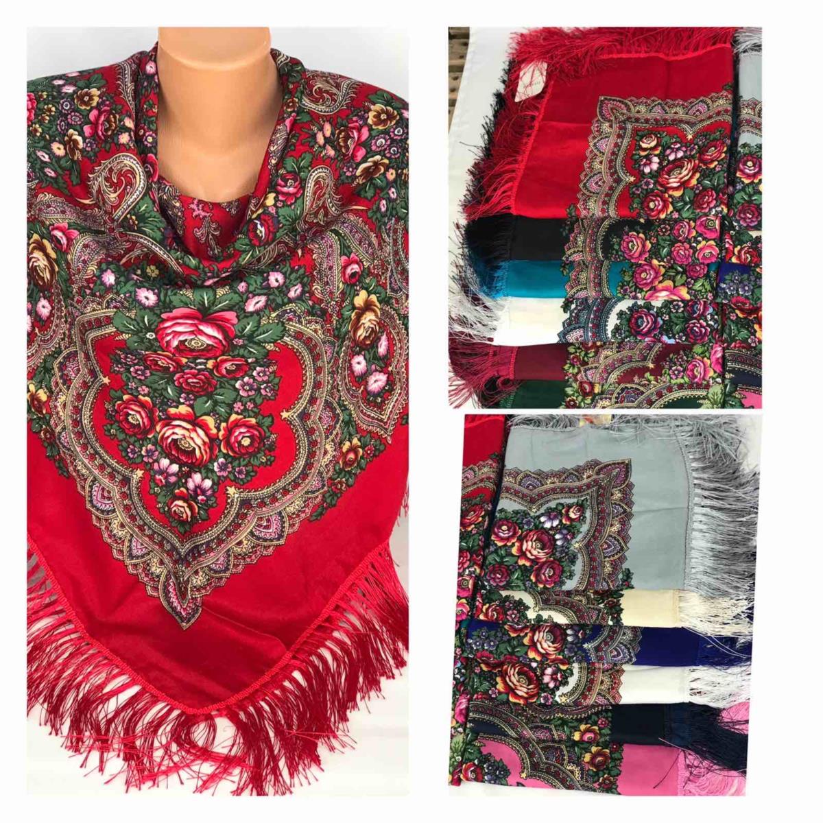 Хустка з маками