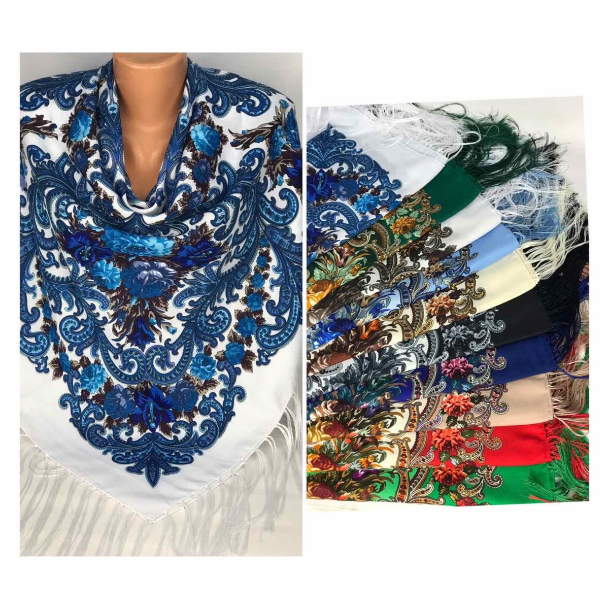 Хустка з квітами